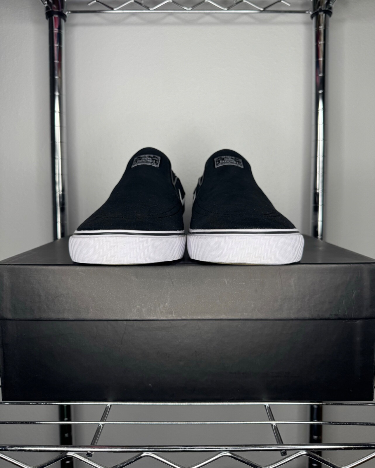 Men’s – Nike Zoom Stefan Janoski+ Slip SB ‘Black White’ FN5893-001