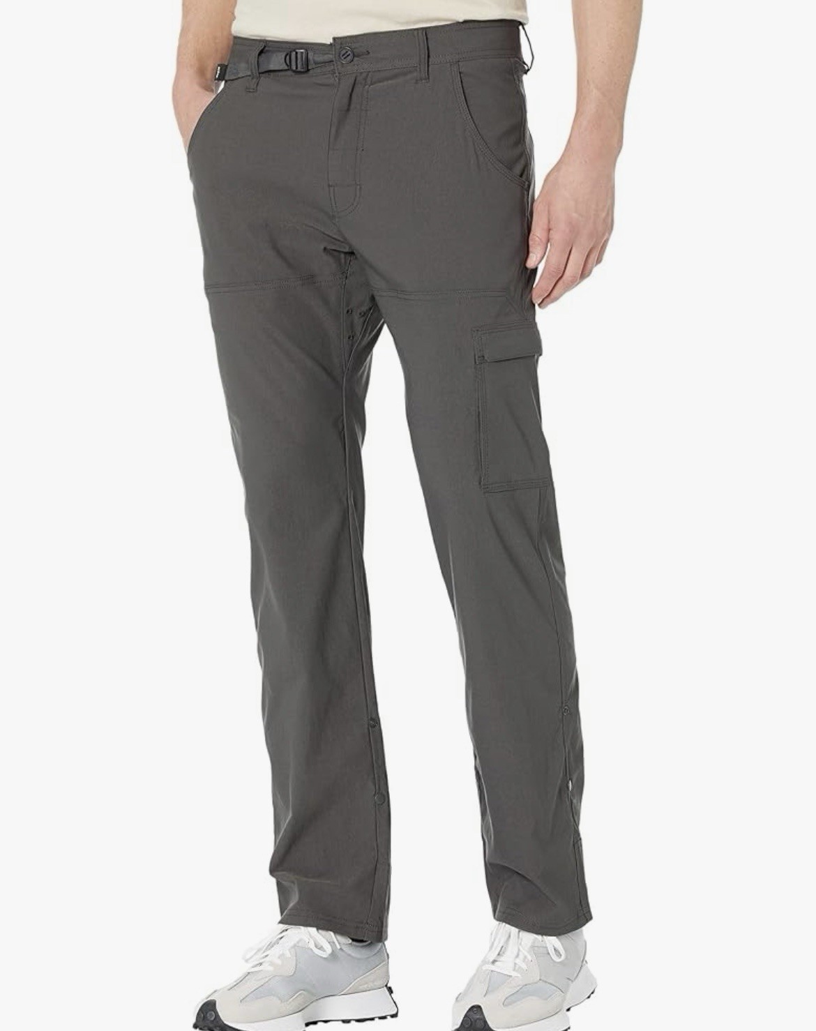 PrAna Stretch Zion UPF 50 Hiking Pants Gray Men’s 33 (34×30) Fishing Cargo