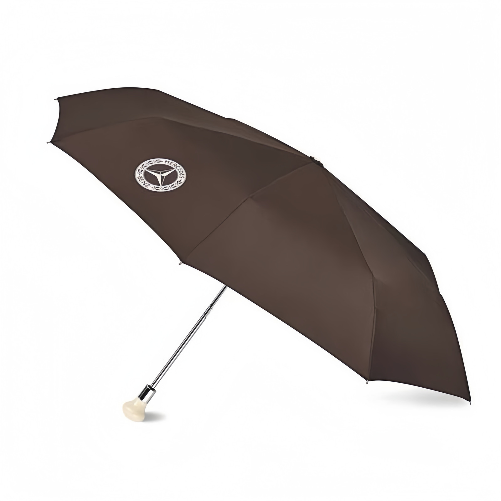 Mercedes-Benz Automatic Folding Umbrella Classic Windproof 210T 8-Rib Gift