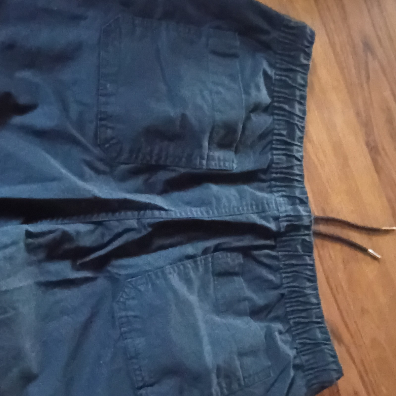 No Boundaries Men’s Black Jogger Pants M 32-34 Flat Front Straight Leg Pockets
