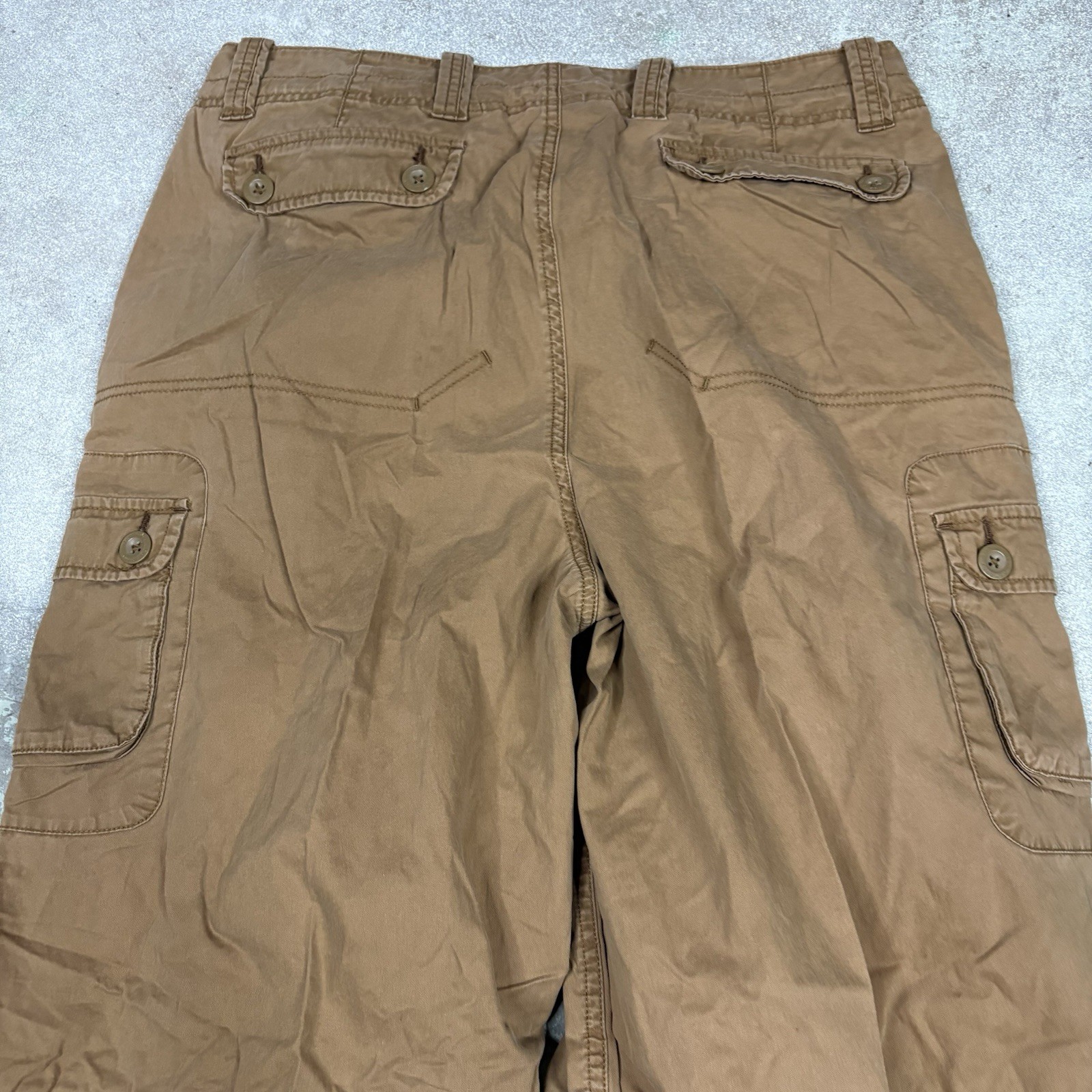 Vintage Arizona Jean Company Cathy Pants Mens Size 34×30 Baggy Convertible Y2K