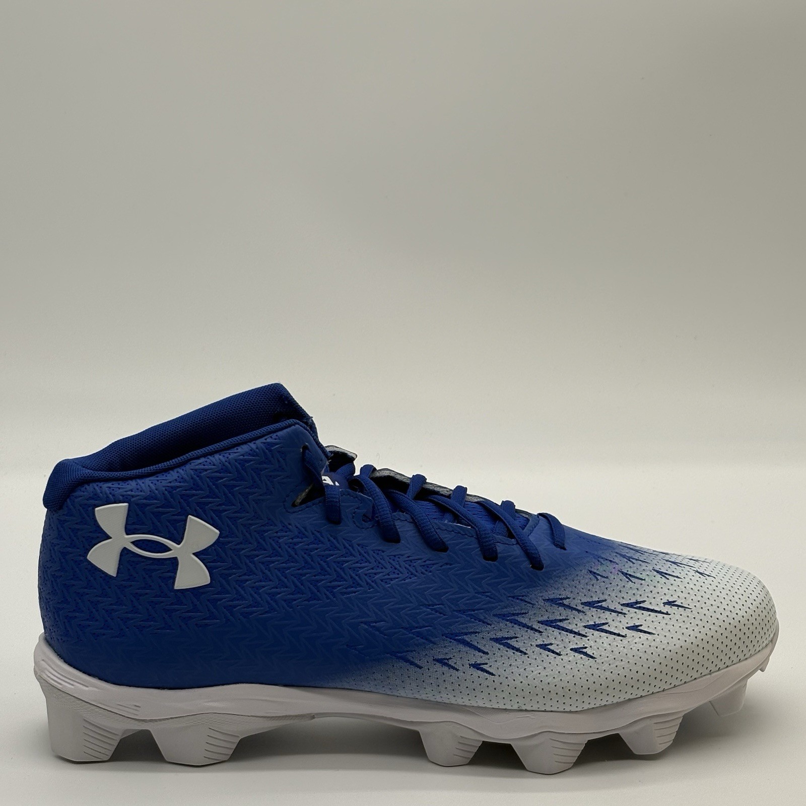 Under Armour Spotlight Franchise RM 4.0 Royal Blue Football Cleats Mens Size 12