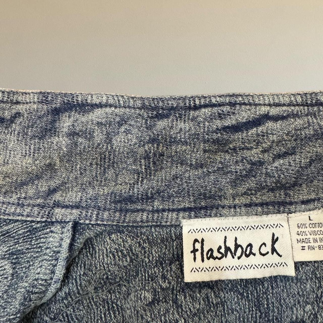 Flashback blue woven jacket Sz. L