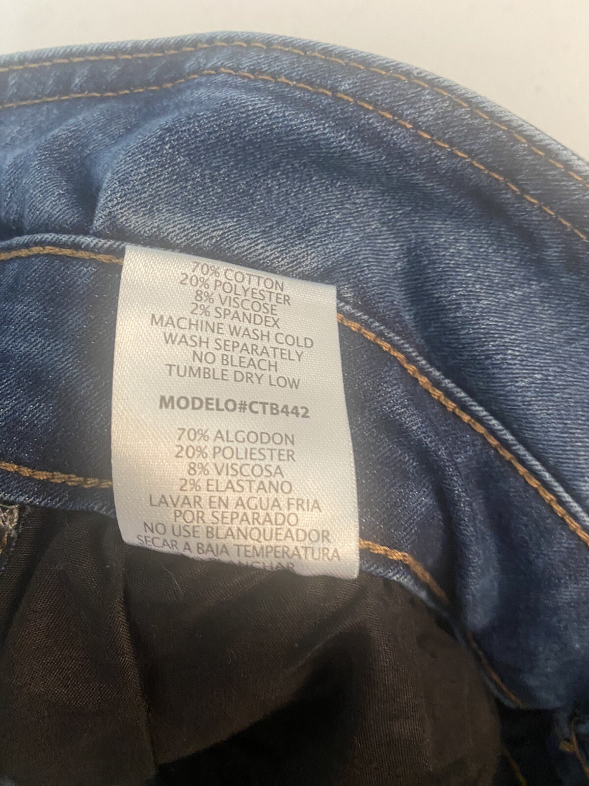 Black Label C’est Toi Blue Demin Paperbag Jeans Size 13 Waist 31