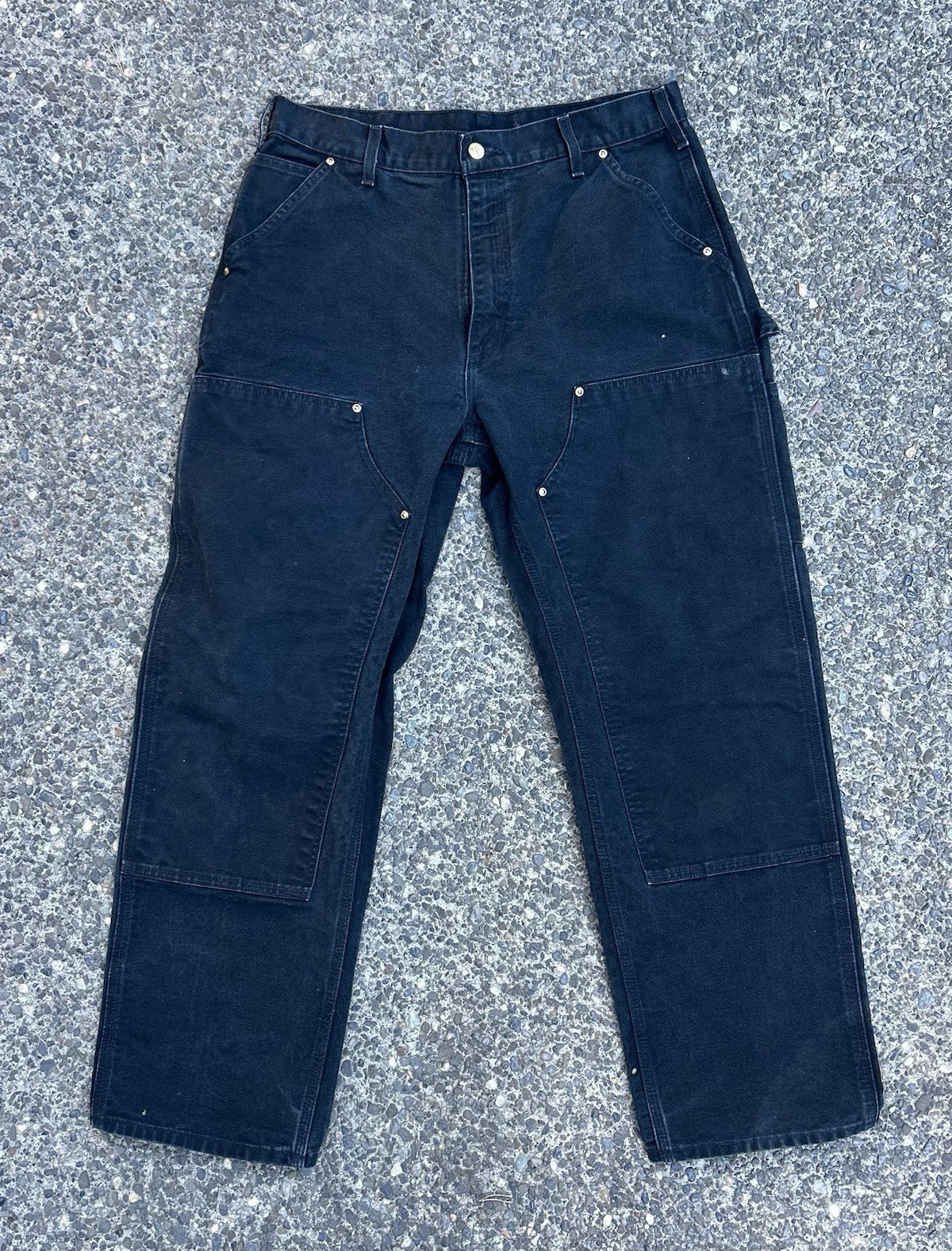 Carhartt Double Knee Dungaree Carpenter Pants Men’s 34×30 Loose Original Fit