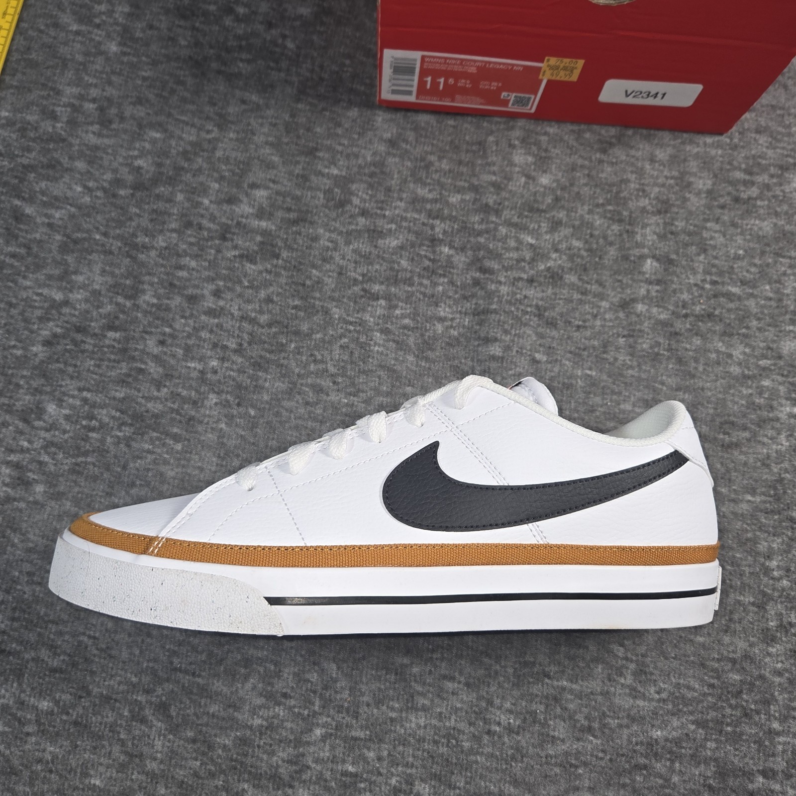 Nike Court Legacy Next Nature White Desert Ochre Women’s 11.5 Shoes DH3161-100