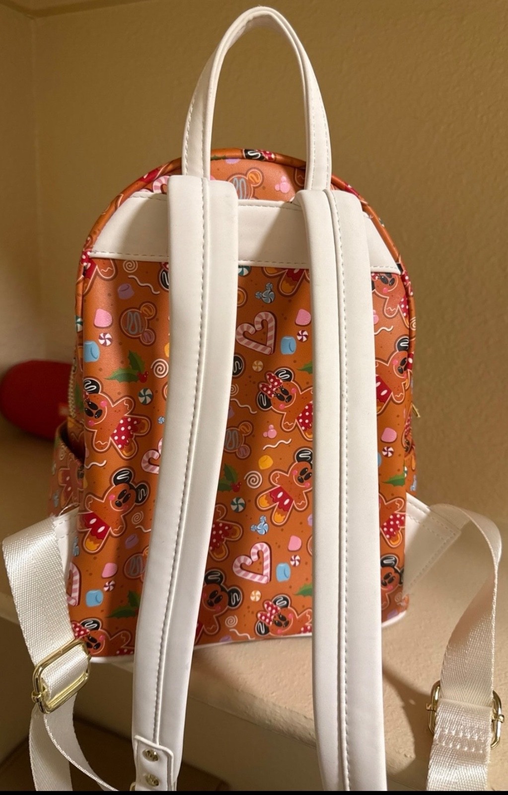 Disney Christmas Gingerbread Loungefly backpack