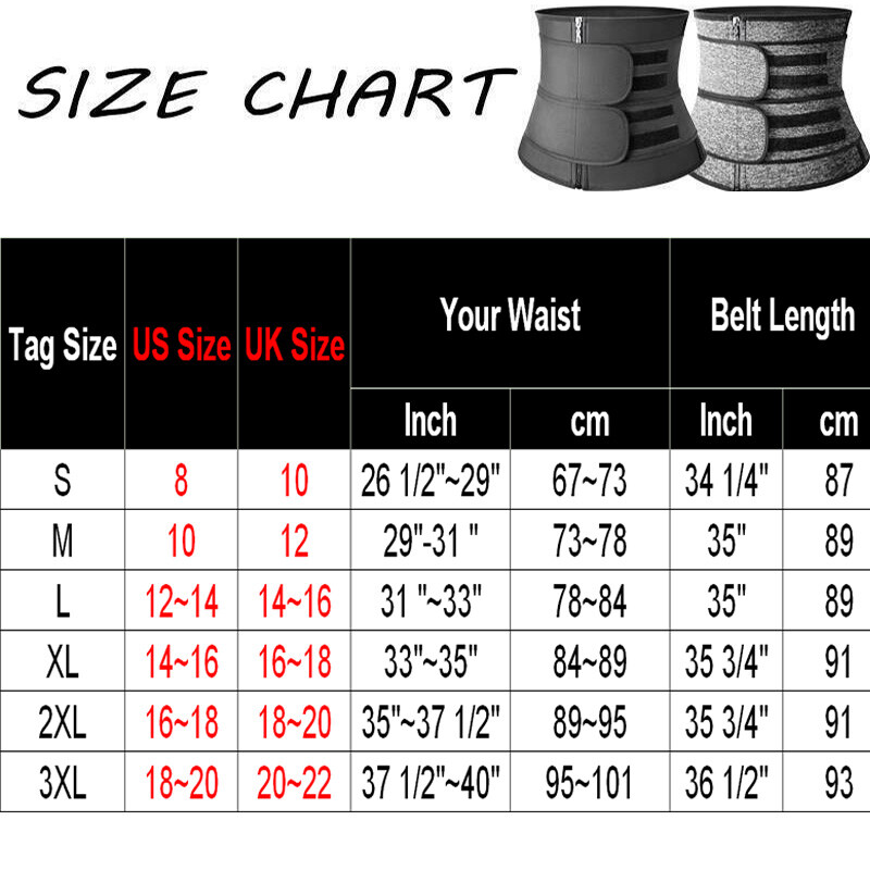 Men Slimming Belly Control Body Shaper Waist Trainer Sweat Sauna Girdle Belts US