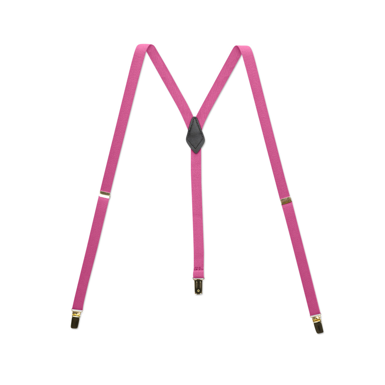 Men’s Thin Suspenders – X/Y Back with Chromed Snap Ons, USA Made