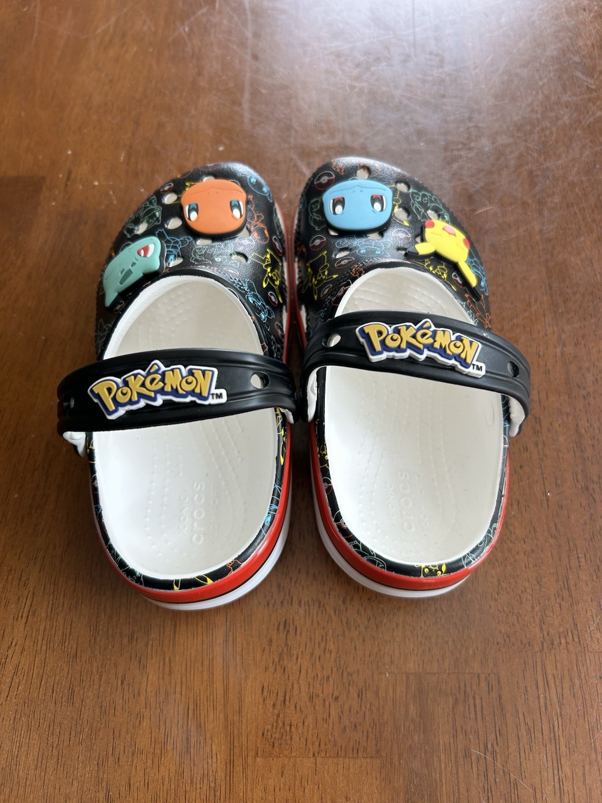 Crocs Kids’ Pokemon Classic Clogs Multi Color Size C11 Brand New No Tags/box