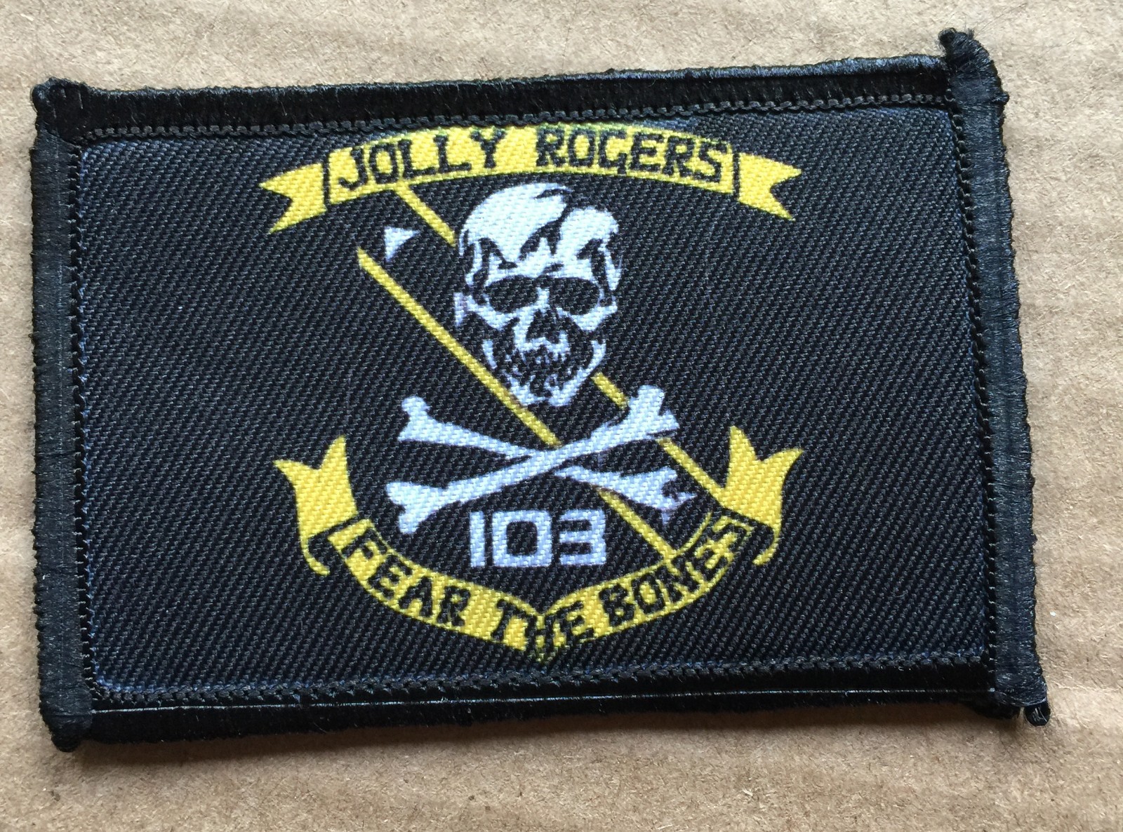 WWII Army Air Force Morale Patch Tactical ARMY Hook Military Flag USA Badge