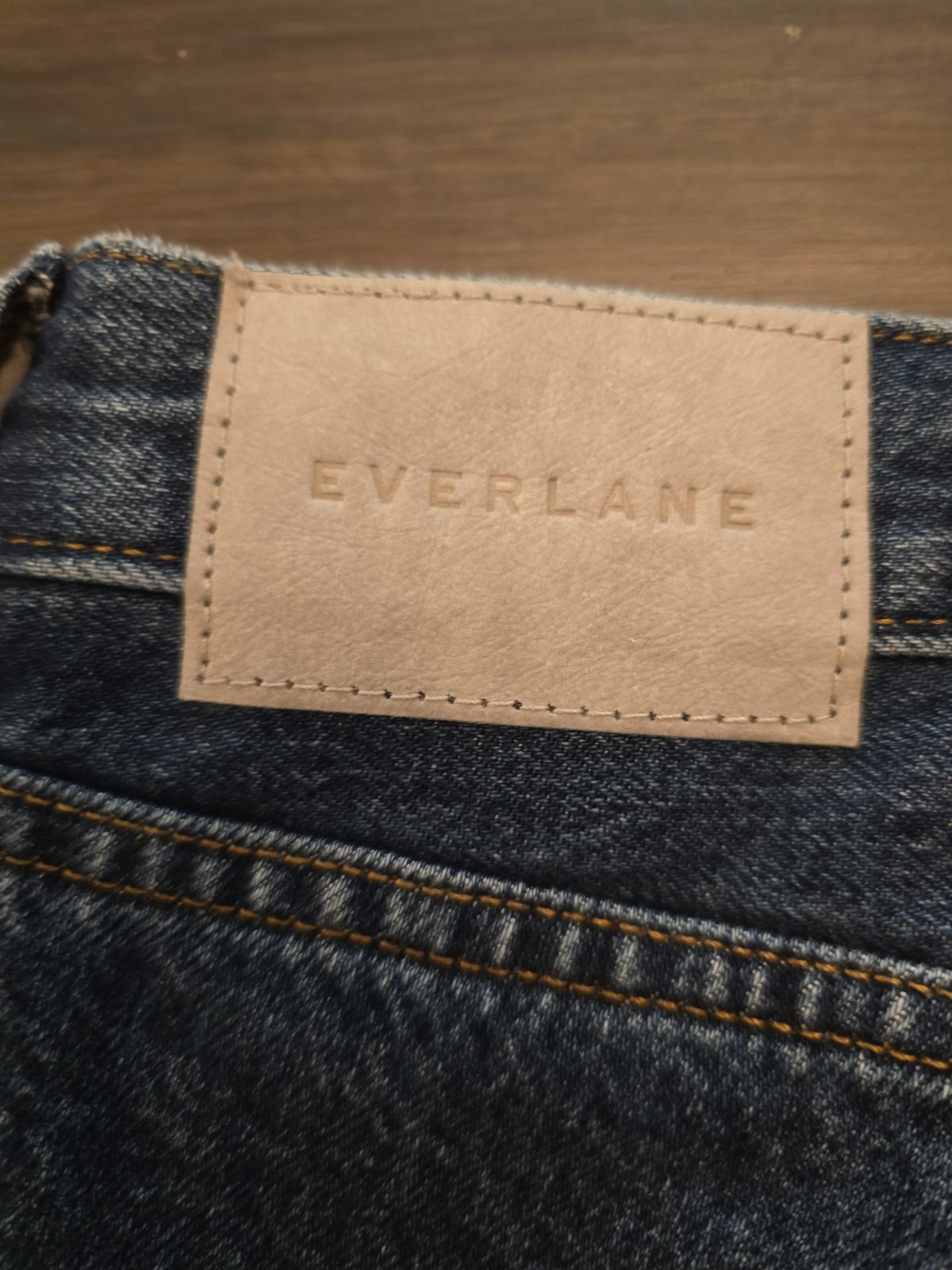 NWT Everlane The Everybody Jean Sz E9x30 Organic Cotton Short Blue Denim Unisex