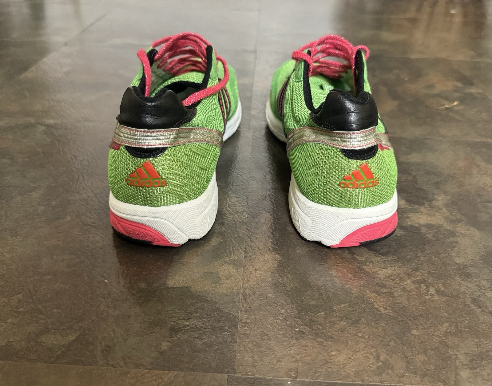 ADIDAS ADIZERO ADIOS OG Sneakers Green/Pink/Black/White