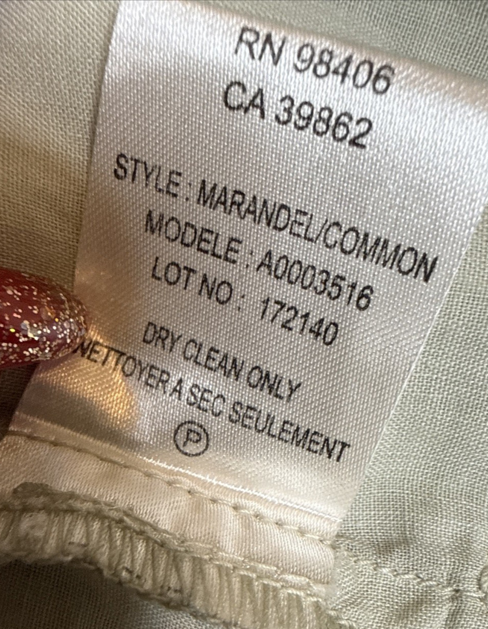 Theory Womens 100% Ramie Marandel Common Pocketed Button Down Blouse Size Medium