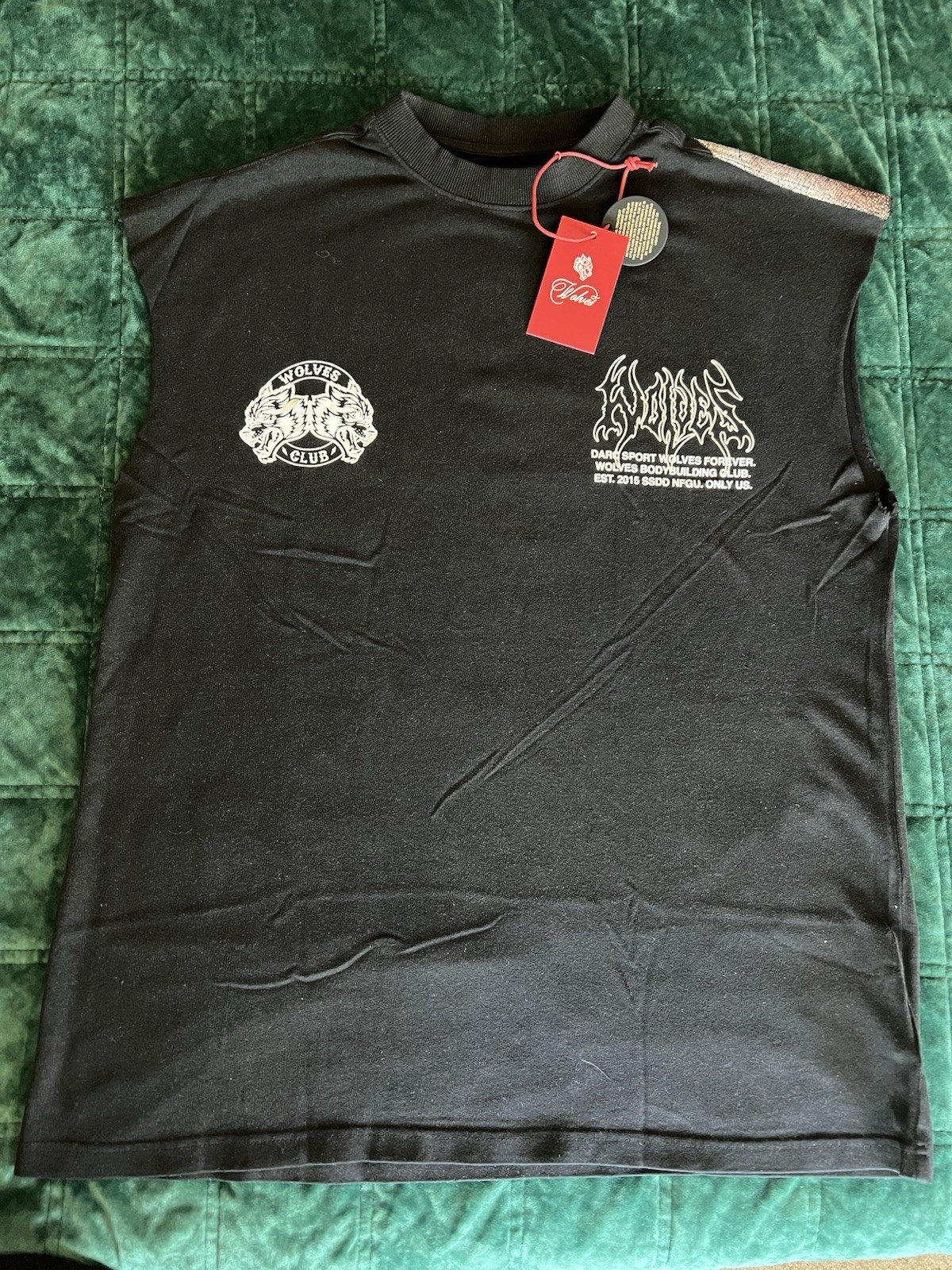 Darc Sport Creator V2 Premium Muscle 1 of 500 Tee Cutoff In Black Size Medium