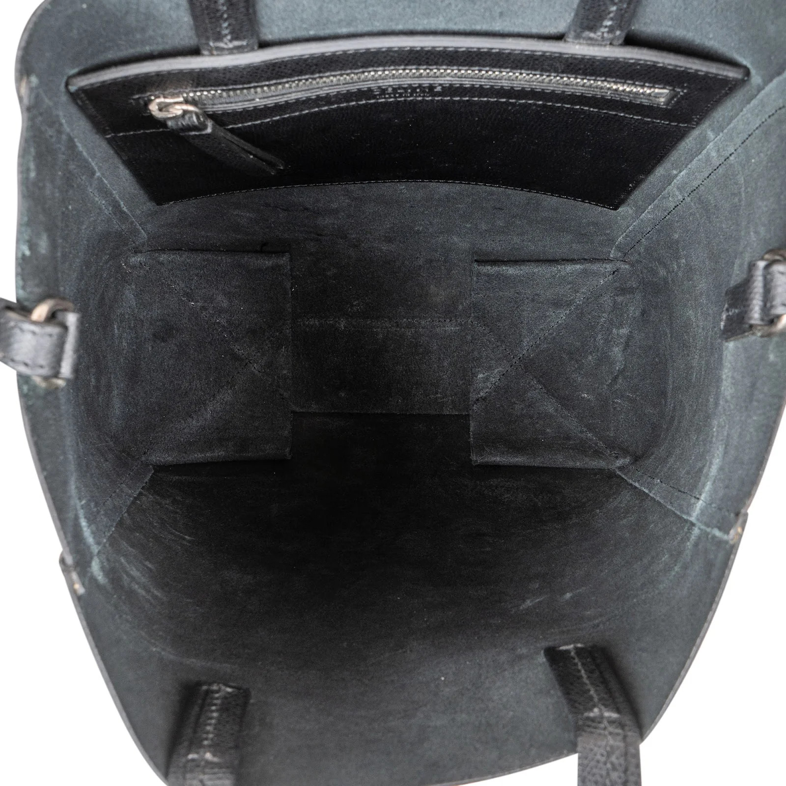 Celine Grained Calfskin Small Vertical Cabas Handbag Bag