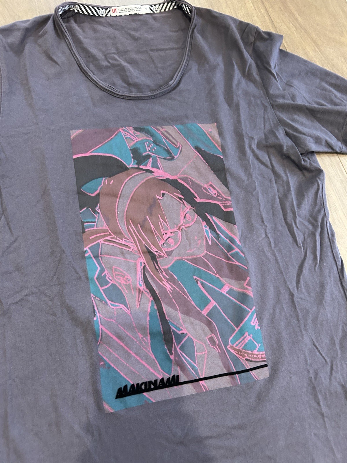 Evangelion Makinami Mari UNIQLO UT Graphic T-Shirt Size M Pre-Owned Japan
