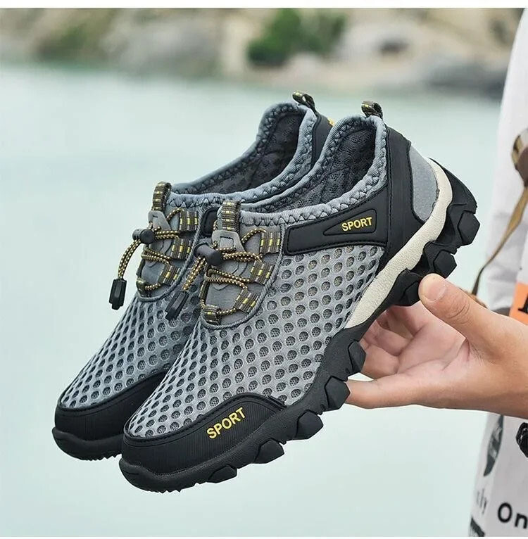 Mens Quick Dry Water Shoes Barefoot Swim Wading Trekking Surf Aqua Beach Sports