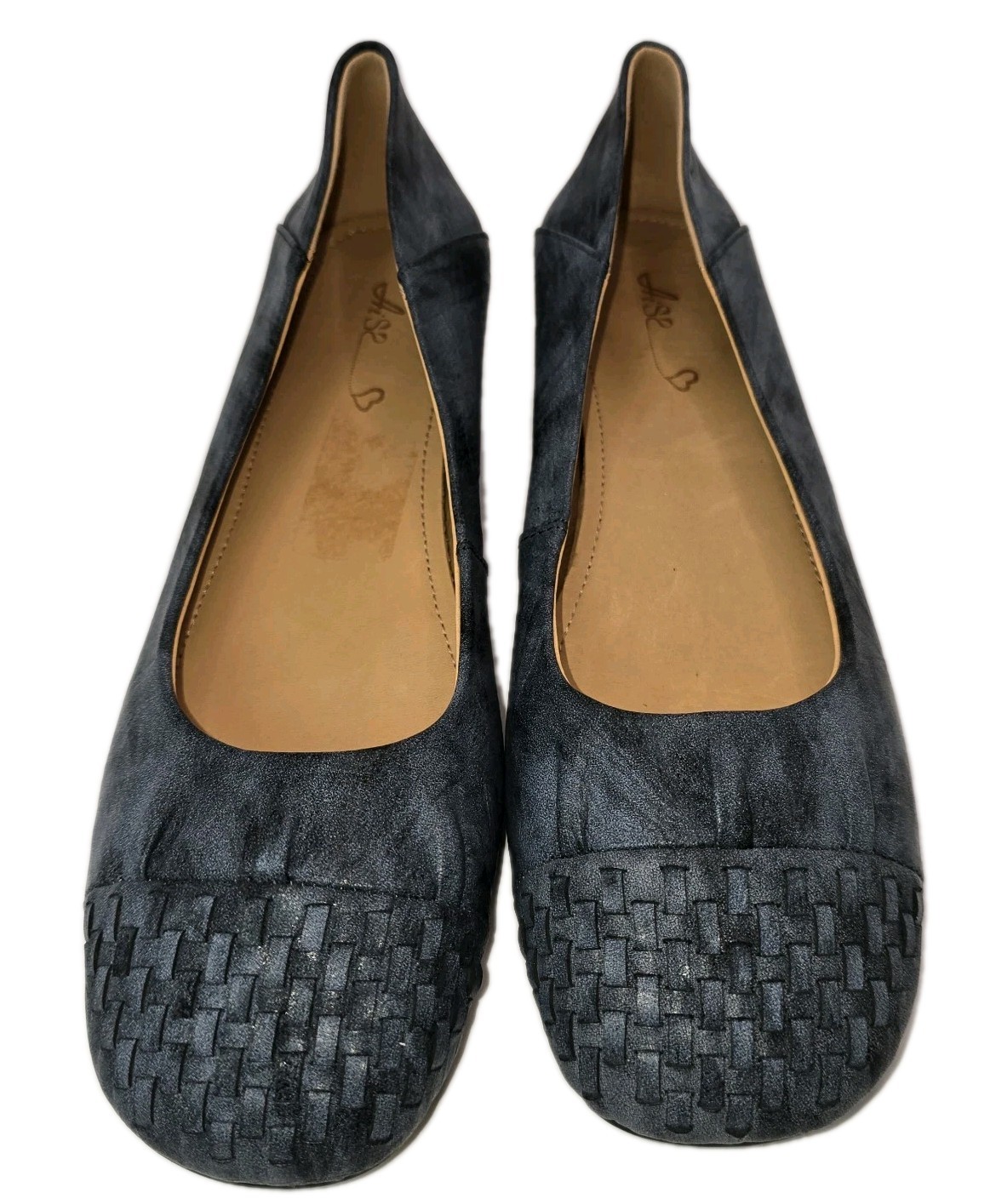 A.S 98 Airsteps Womens Leather Flats Size EU 40 ≈ US 9–9.5 Never Worn No Box