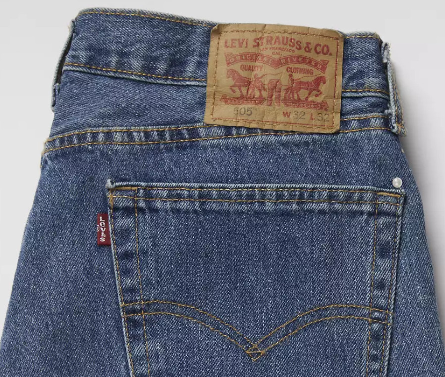 Levi’s 505™ Regular Men’s Jeans, Medium Stonewash – Non Stretch (NEW WT)