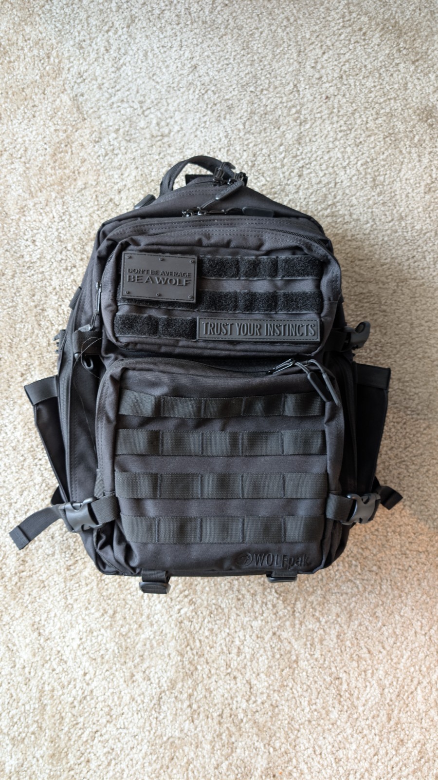 WOLFpak, Tactical Backpack, 35L, NightShade Edition