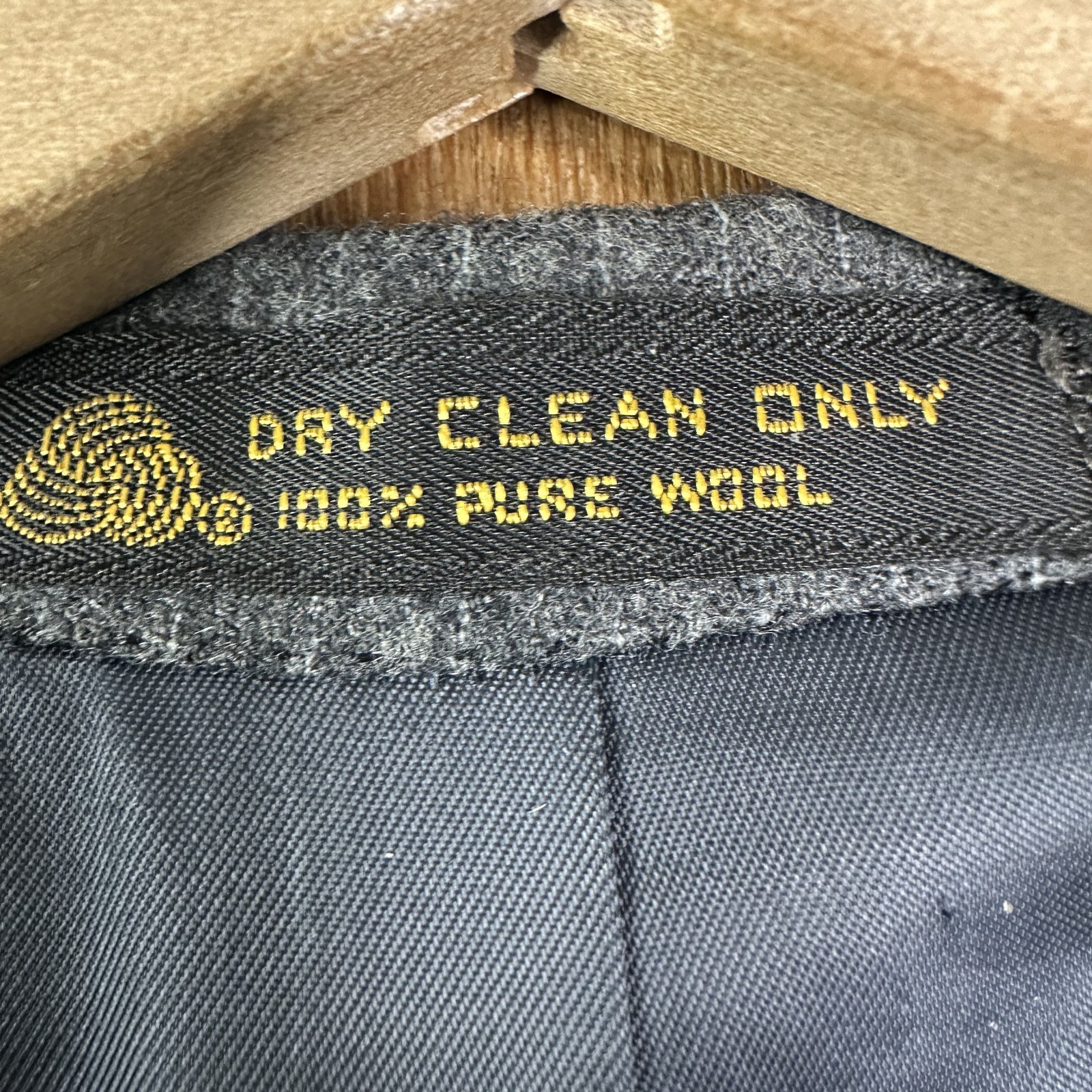 VTG Hickey Freeman Suit Mens 42L Gray Pinstripe 3/2 Roll Pants 36×34 flannel