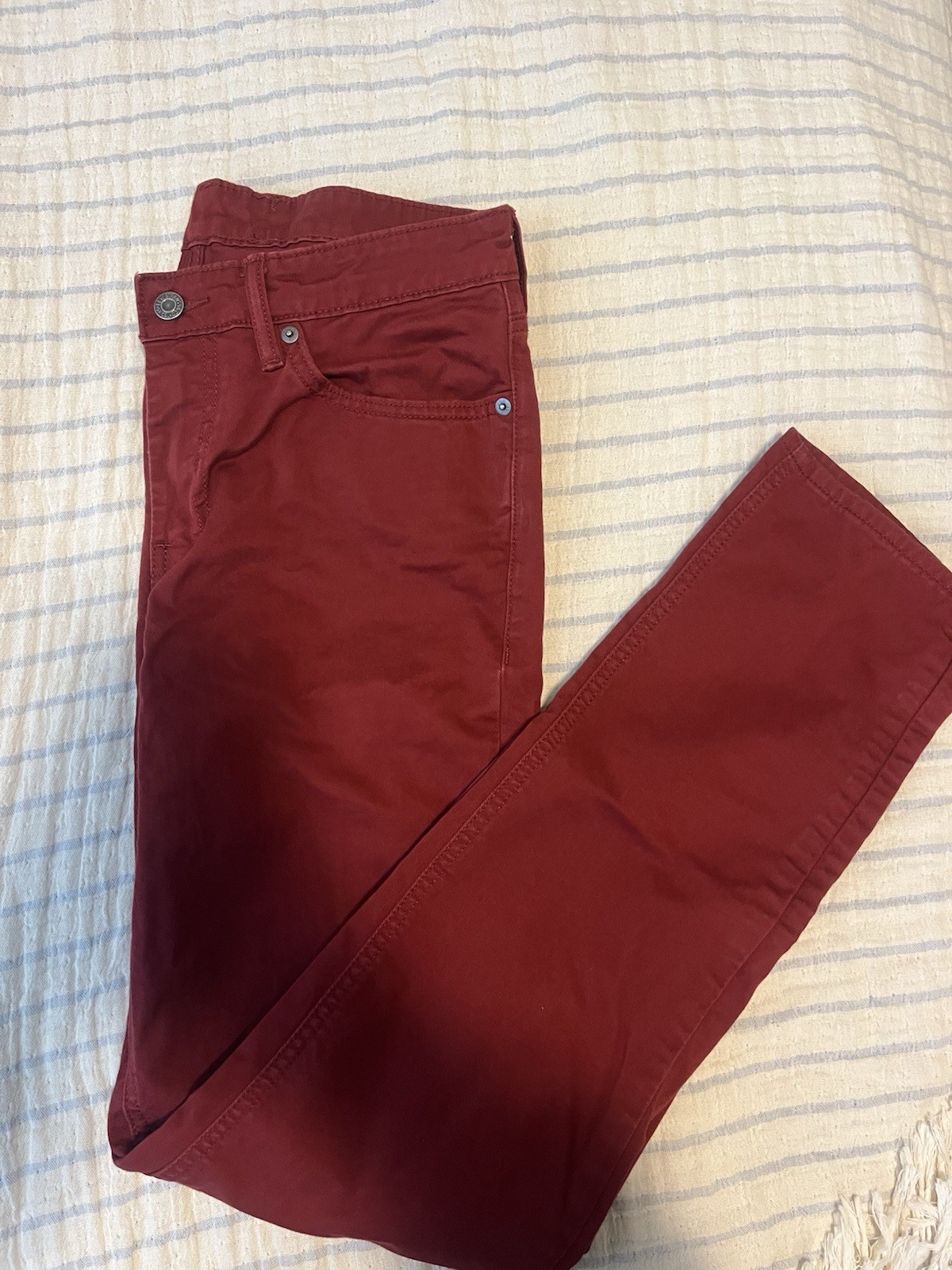 Men Levi’s 511 Slim Fit colored jeans 31×32