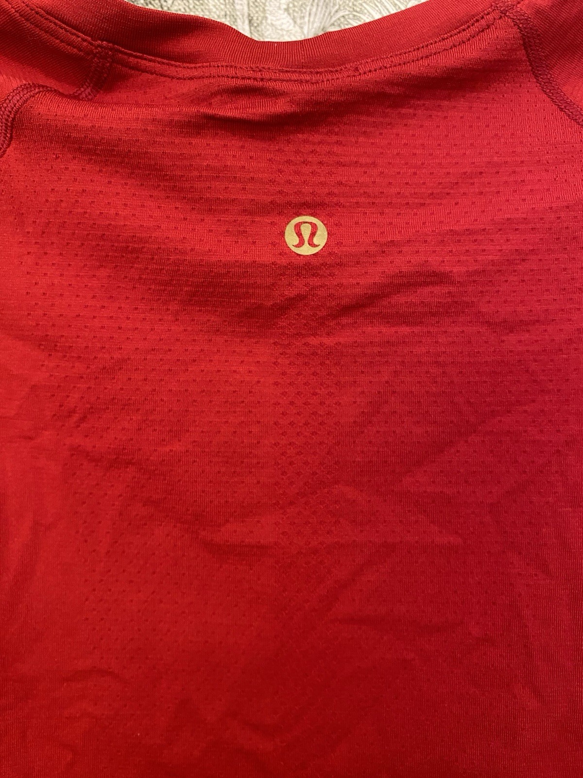 Lululemon Swiftly Tech Long Sleeve 2.0 Size 8 Dark Red Running Athletic Top