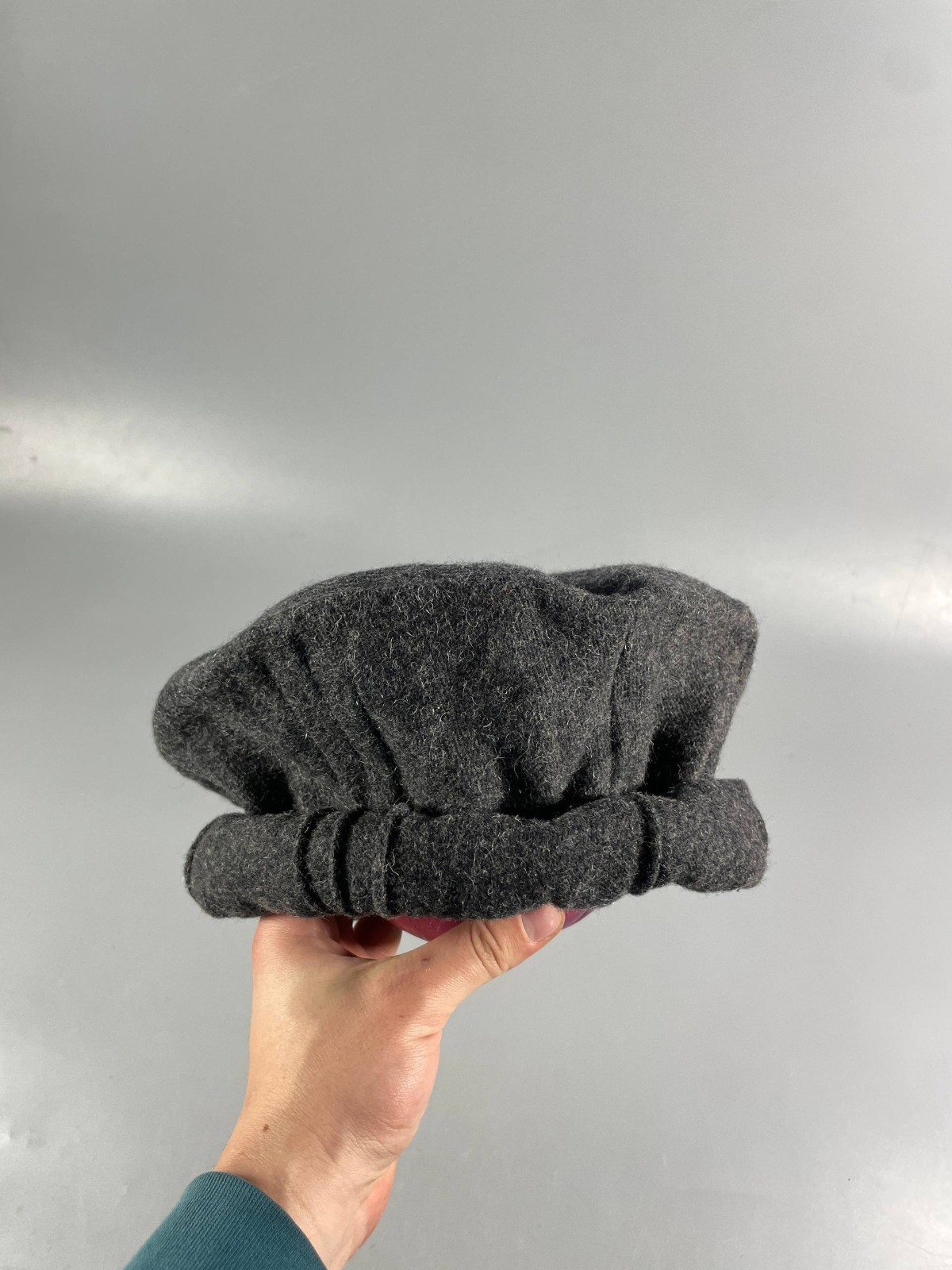 Authentic Pakol Hat Handmade Wool Afghan Pashtun Cap Peshawar Haji Akbar Chitral
