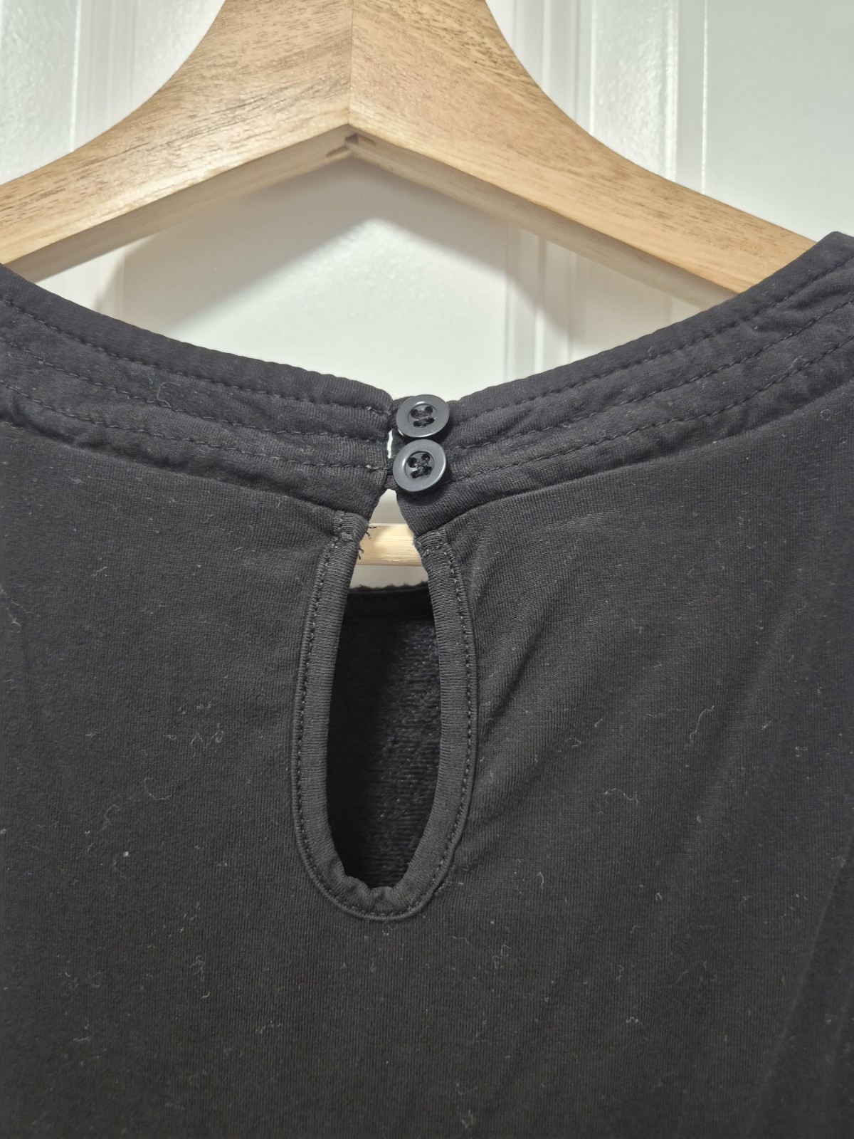 Philosophy Black Textured Sleeveless Top Size S Hi-Low Hem Stretch Tank Blouse