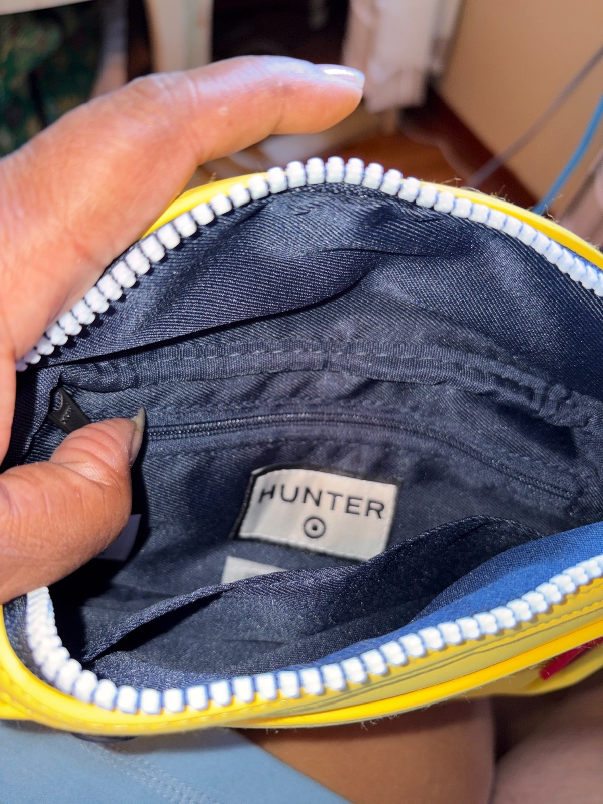 Hunter for Target Bum Bag Fanny Hip Pack Waist Purse Yellow Water Resistent NEW