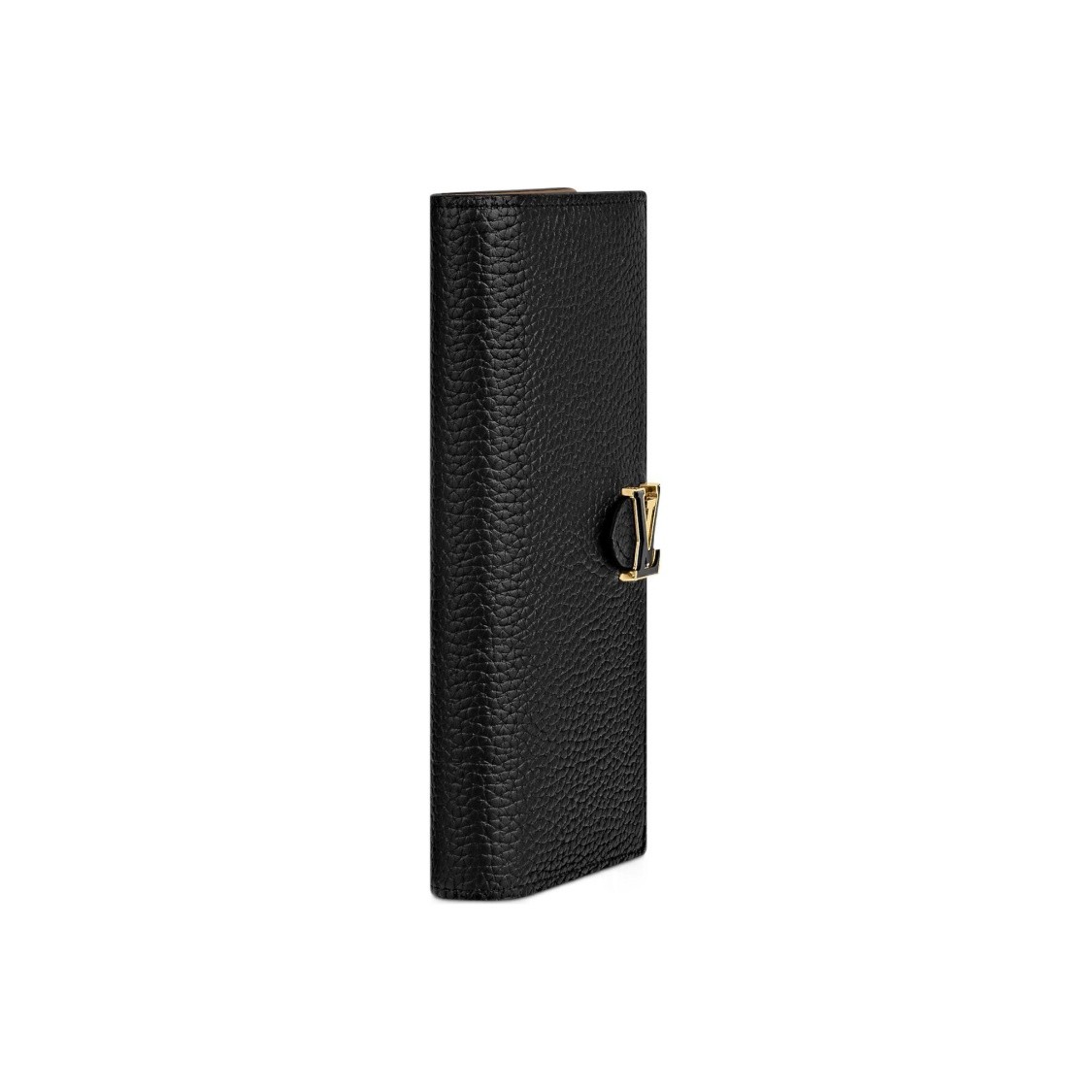 LOUIS VUITTON Brand Logo Leather Wallet for Women 3.9×0.7×7.48 in