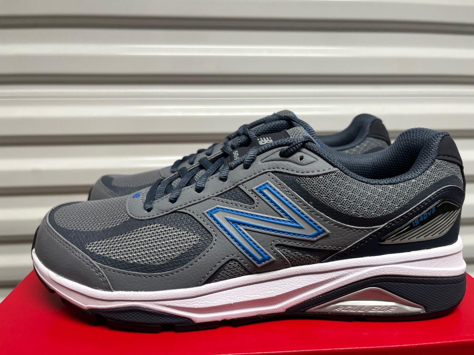 New Balance 1540 v3 Grey Blue 3M Silver Reflective M1540MB3 Running Shoe Trainer