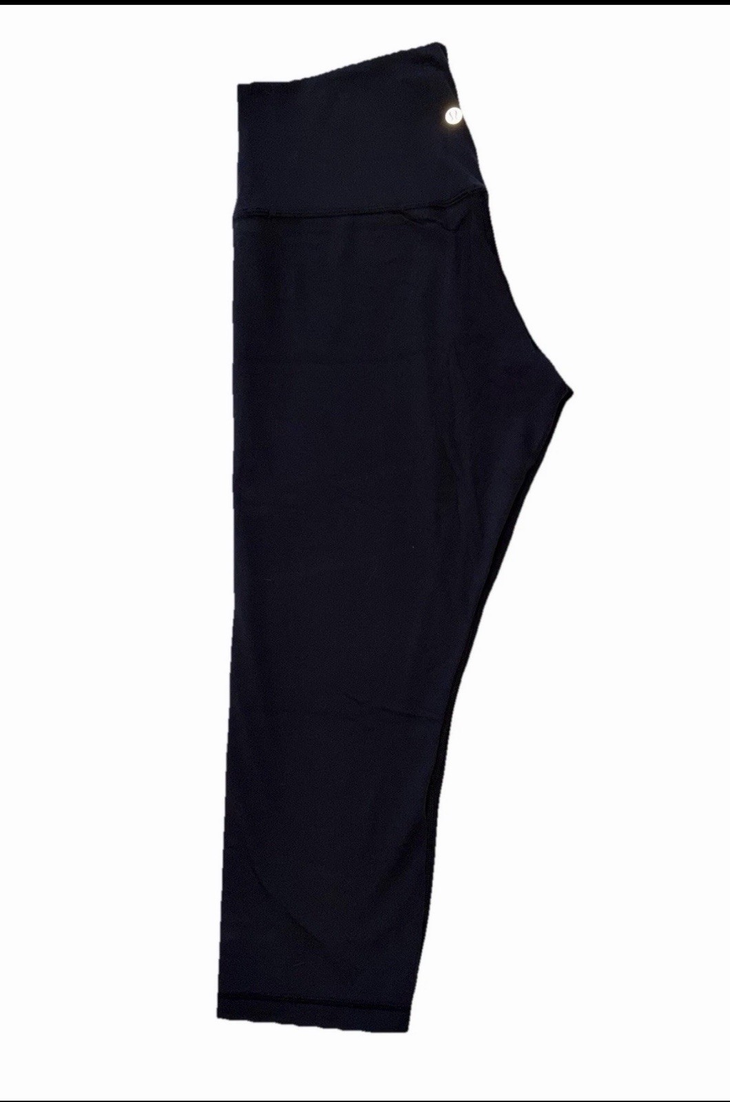 NWT🖤LULULEMON🖤SIZE 12🖤ALIGN HIGH RISE 21” CROP PANT🖤AUTHENTIC🖤BLACK🖤 NULU