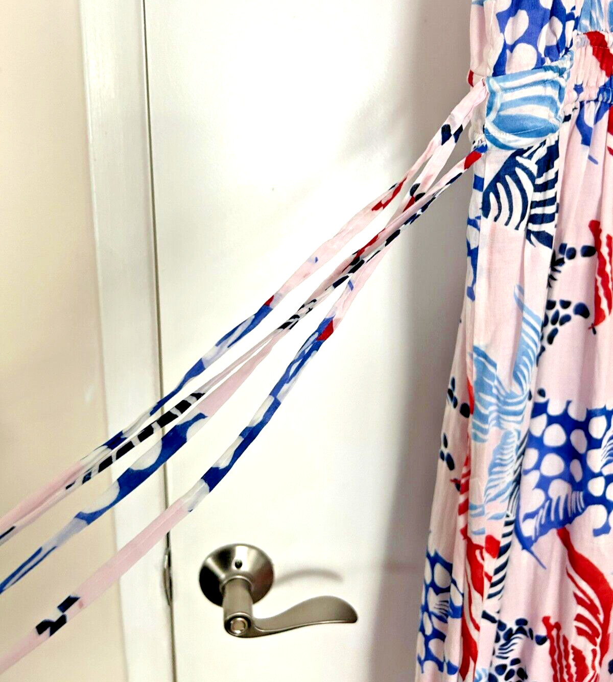 Loft Brand Long Sun Dress Multi Colored Size Small- Maxi Length