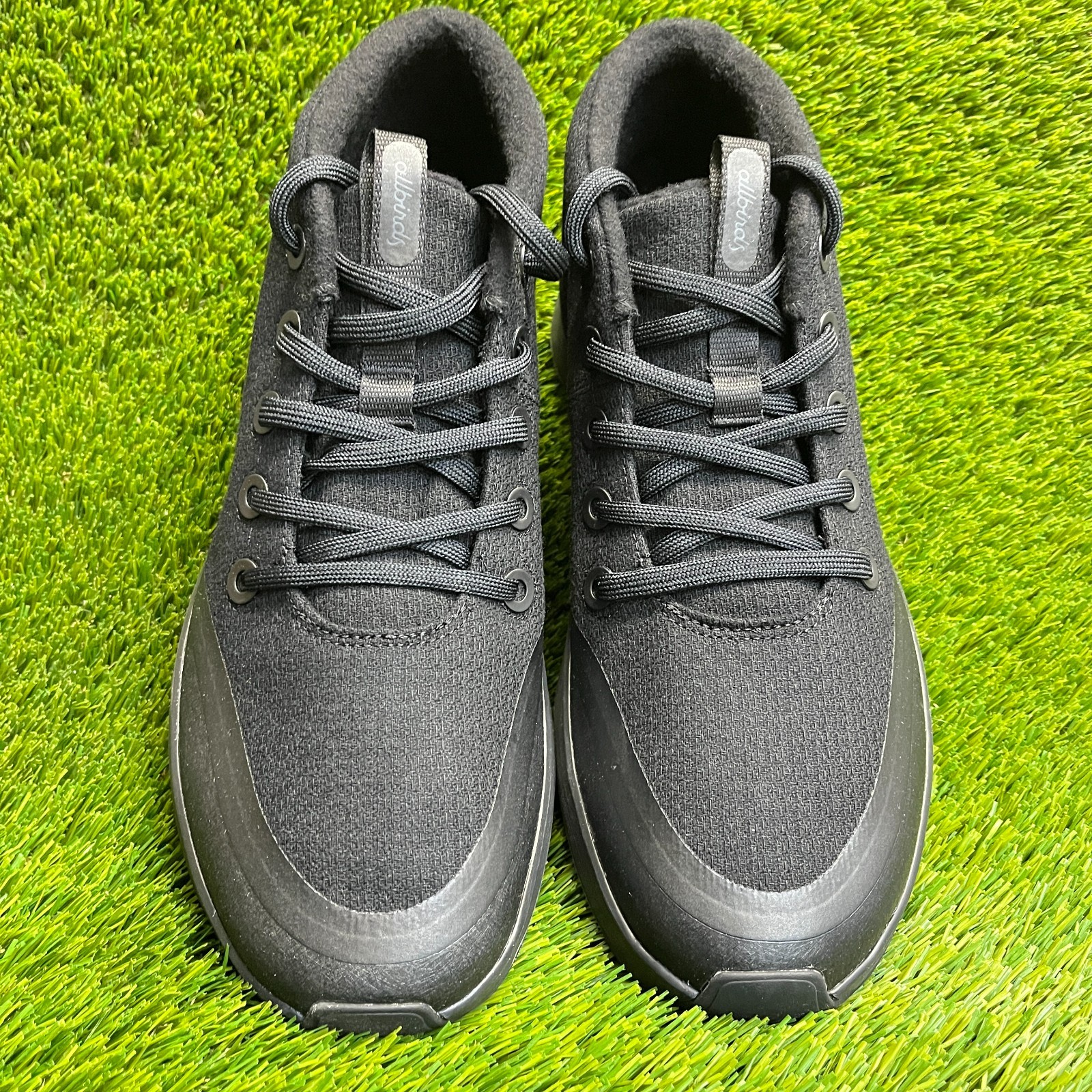 Allbirds Runner-Up Protect Mens Size 13.5 Natural Black Athletic Shoes Sneakers