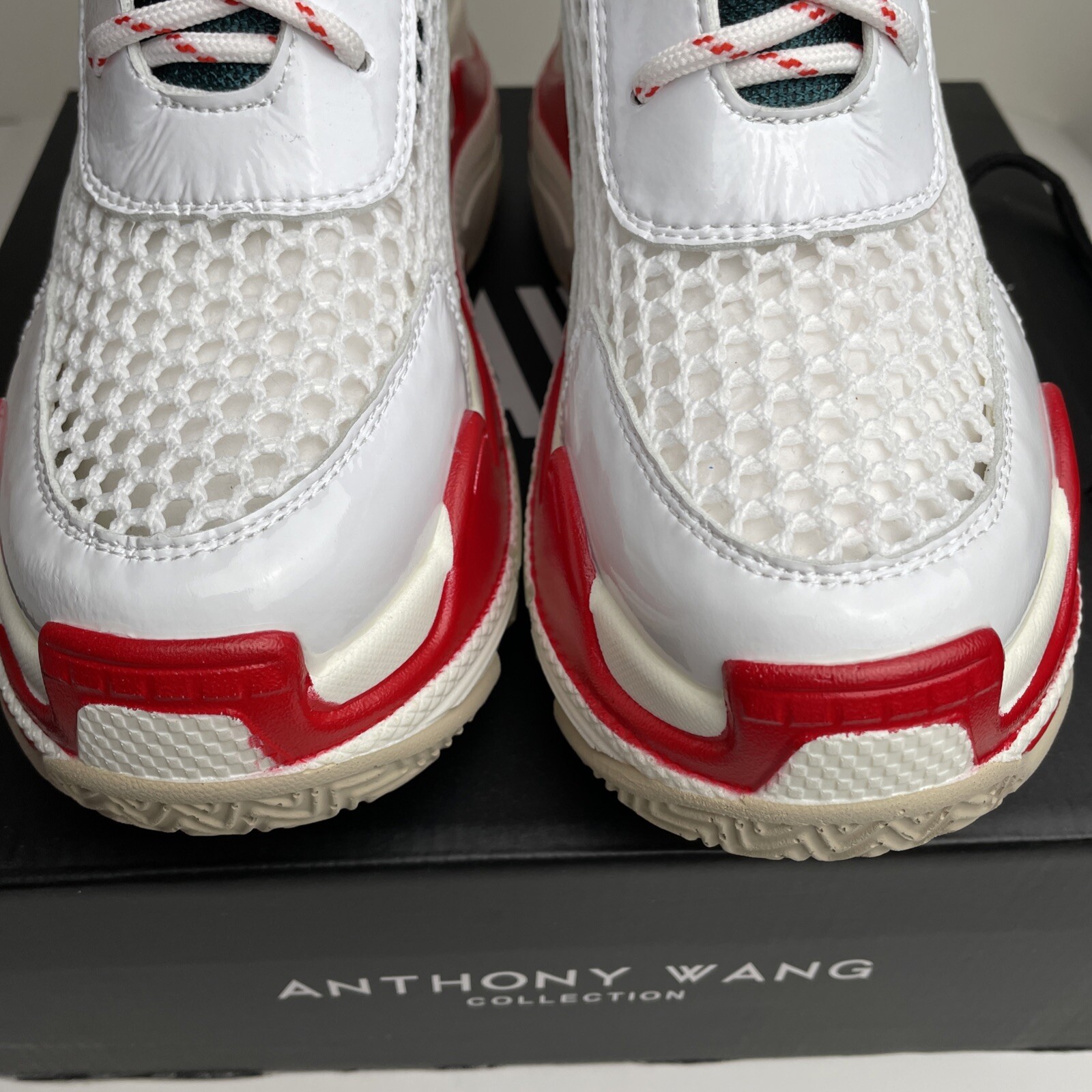 Anthony Wang Platform Sneakers CheriMoya Red SIZES 5.5-10