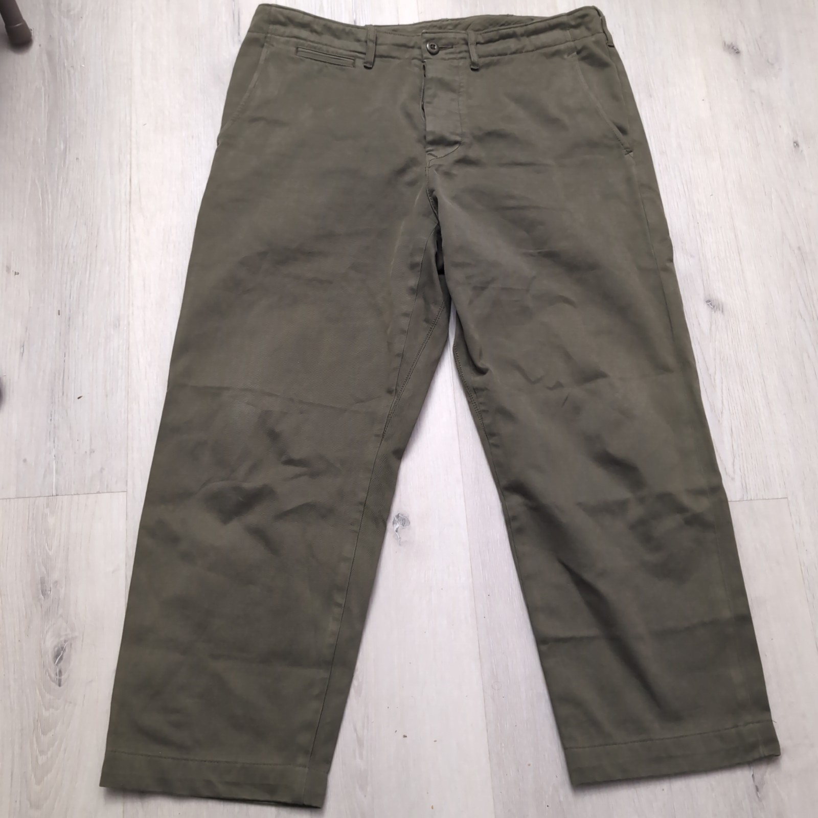 Wallace & Barnes Pants Mens Measurements In Pictures