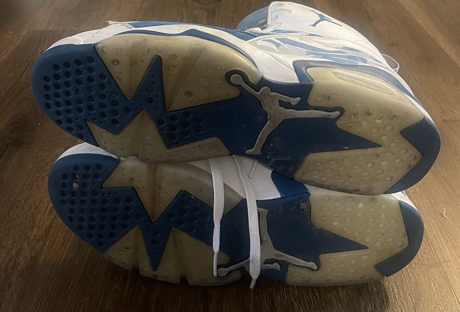 Nike Air Jordan MVP 678 White Industrial Blue French