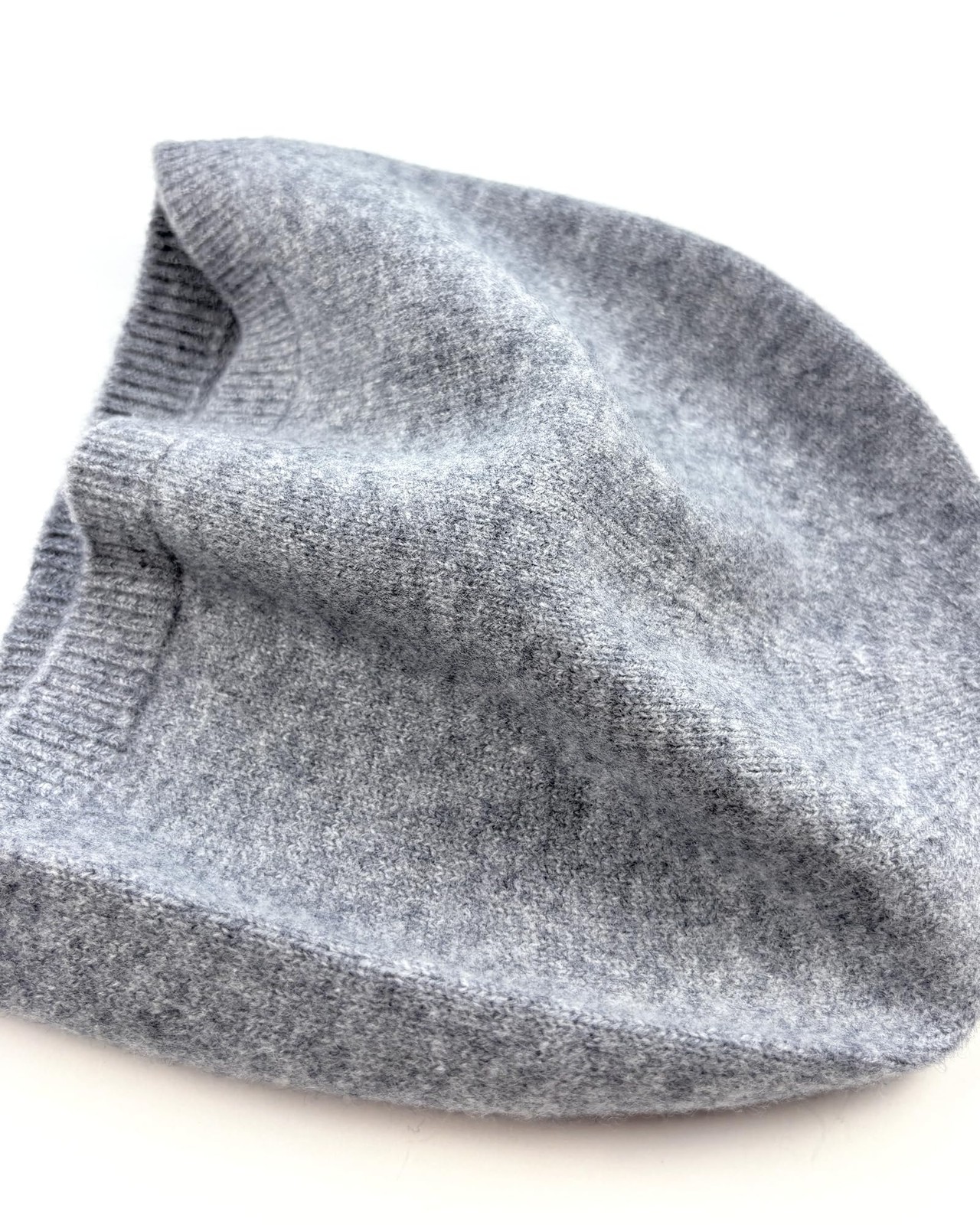 EILIZ 100% Superfine Merino Wool Beanie Hat Winter Warm-2PLY One Size, Gray
