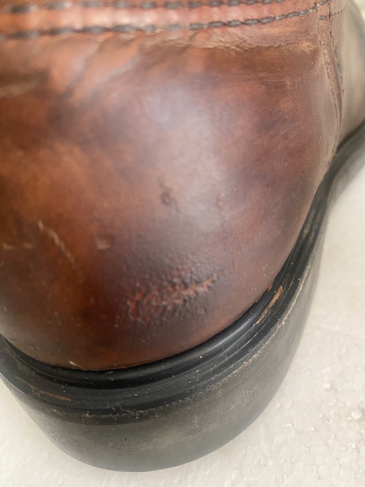 RED WING PECOS 8 98 Men’s Leather Size 7D Pull UP.