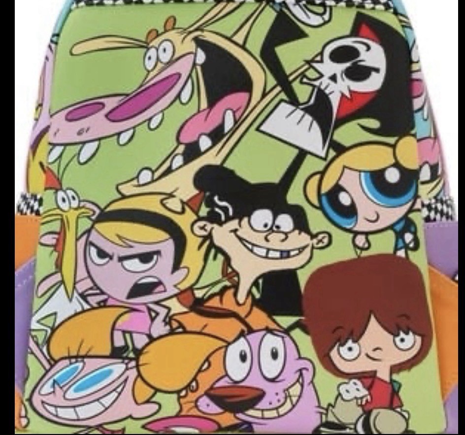 Loungefly Cartoon Network Retro Collage Mini Backpack