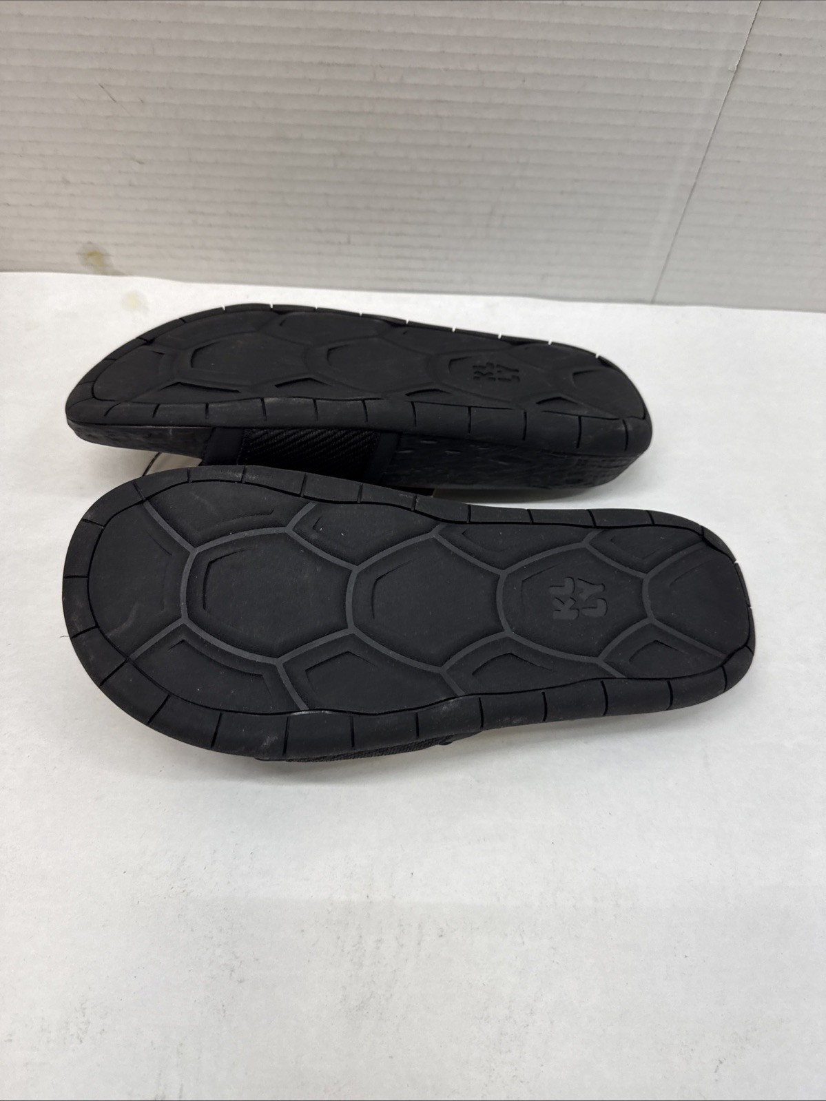 Kelly Slater KLLY Men’s Slides Black/Black NEW With Tags