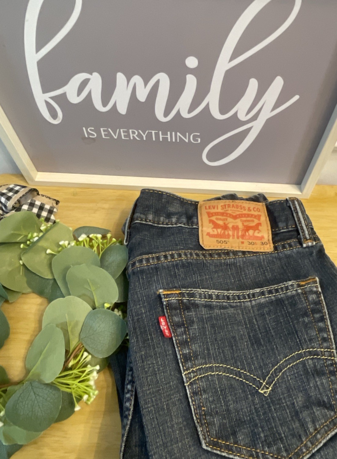 Levi Strauss & Co Men’s 505 series size 30×30