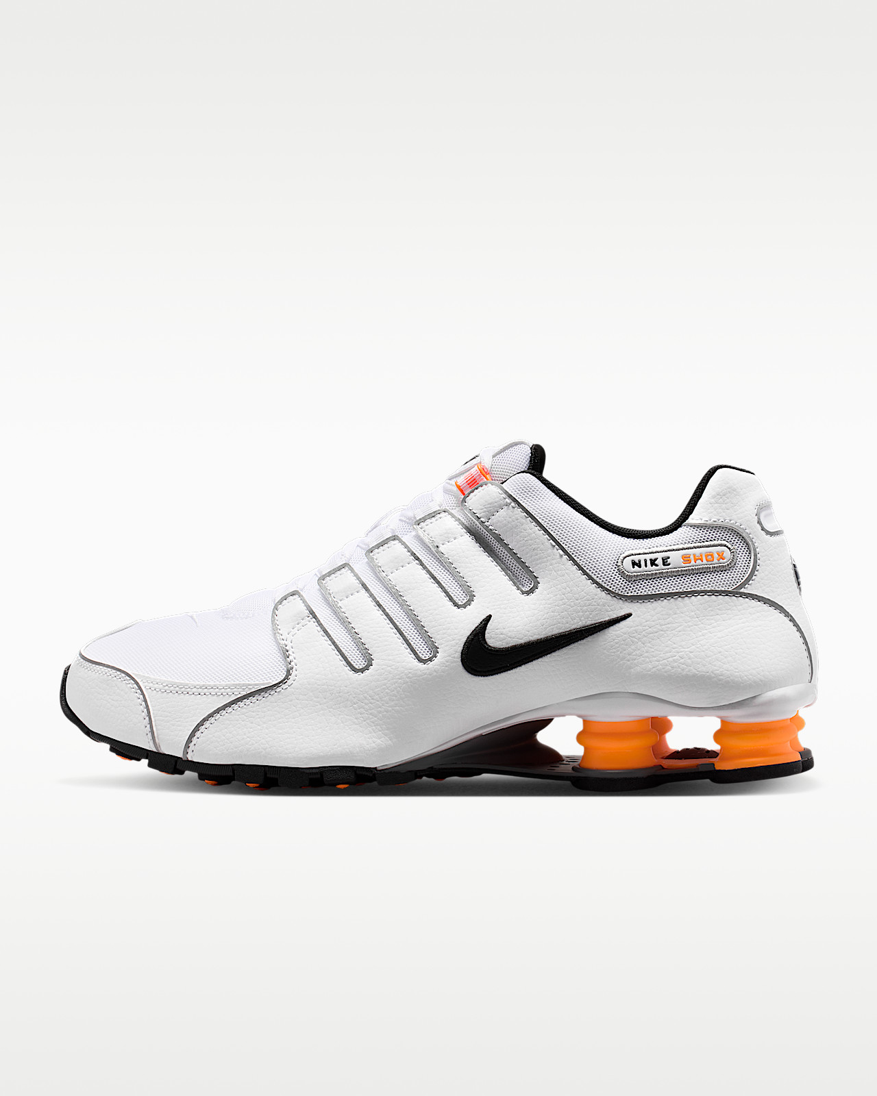 Nike Shox NZ White Orange Grey Black IQ8263-101