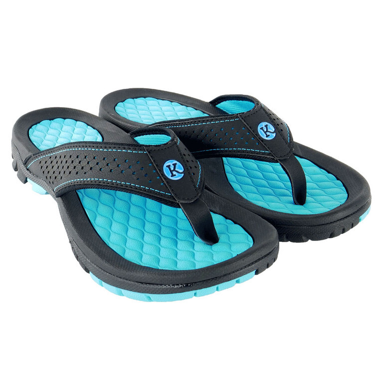 Men’s Kaiback Lakeside Sandal – Outdoor Sport Flip Flop Tough Tread Arch Support