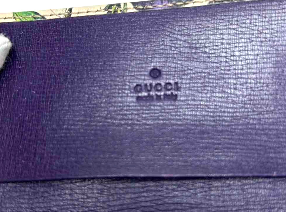 GUCCI Tian Floral Card Case Authentic