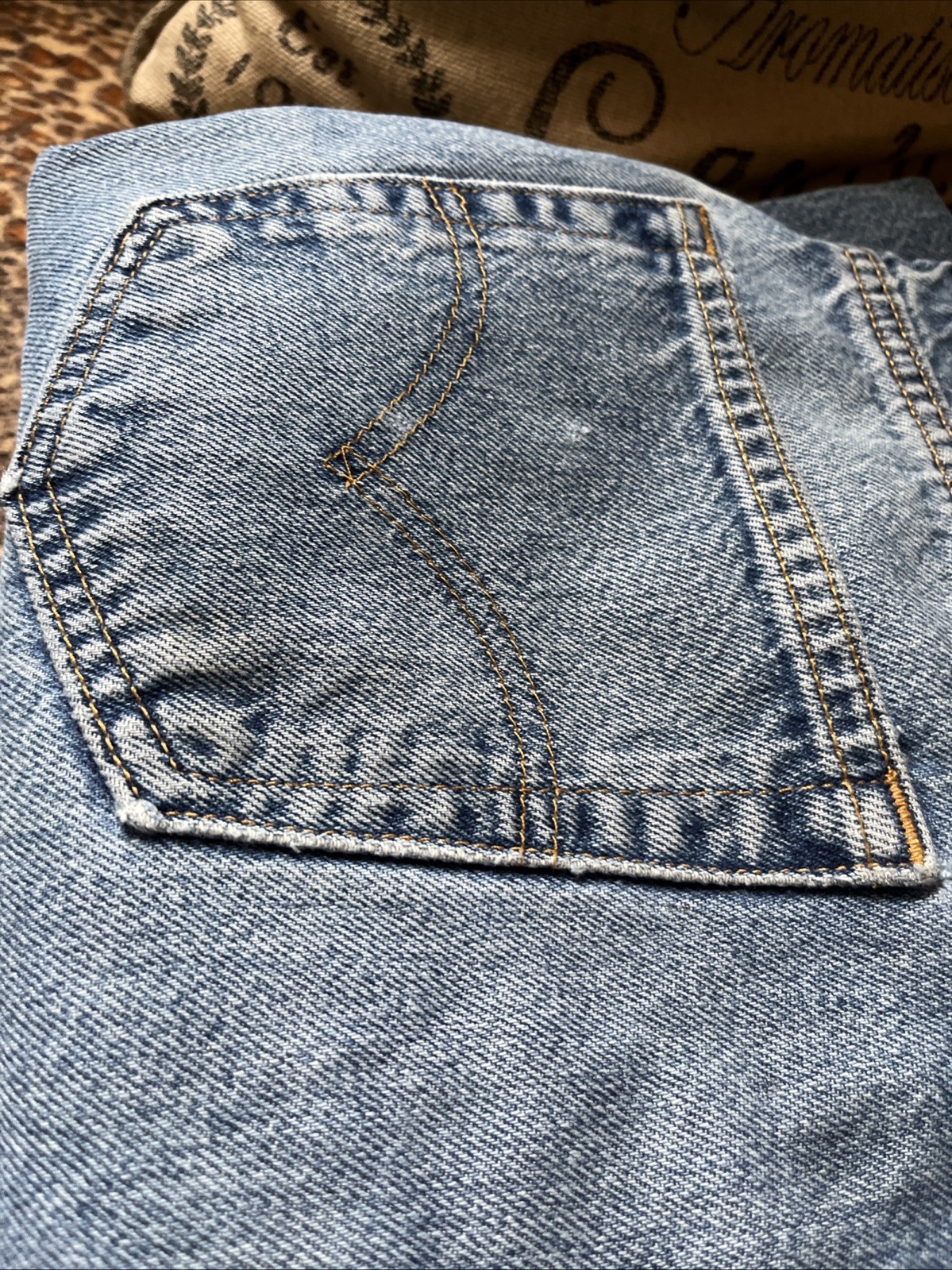 Levi’s 505 Series Men’s Light Blues Denim Sizew36-L34 Preowned