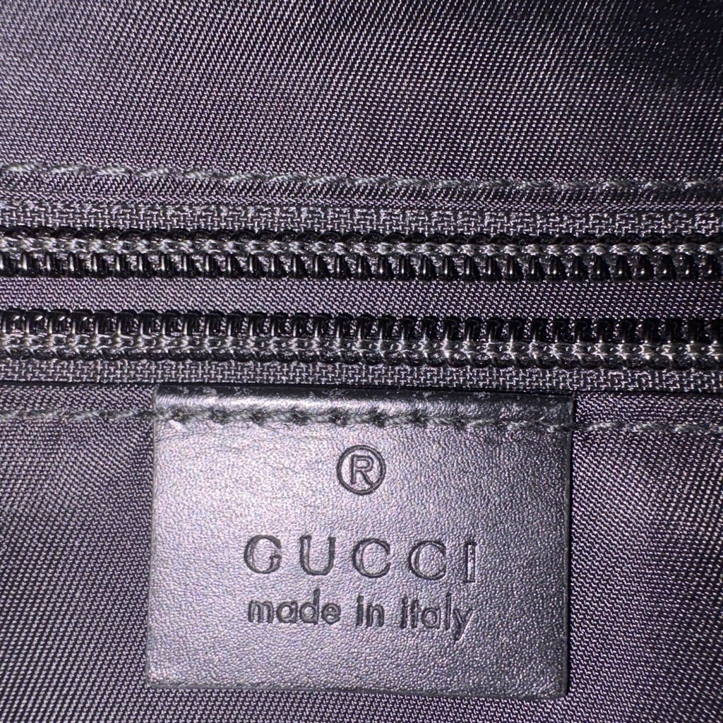 Gucci GG Supreme Web Stripe Zip Clutch Wristlet Pouch Beige Green Red