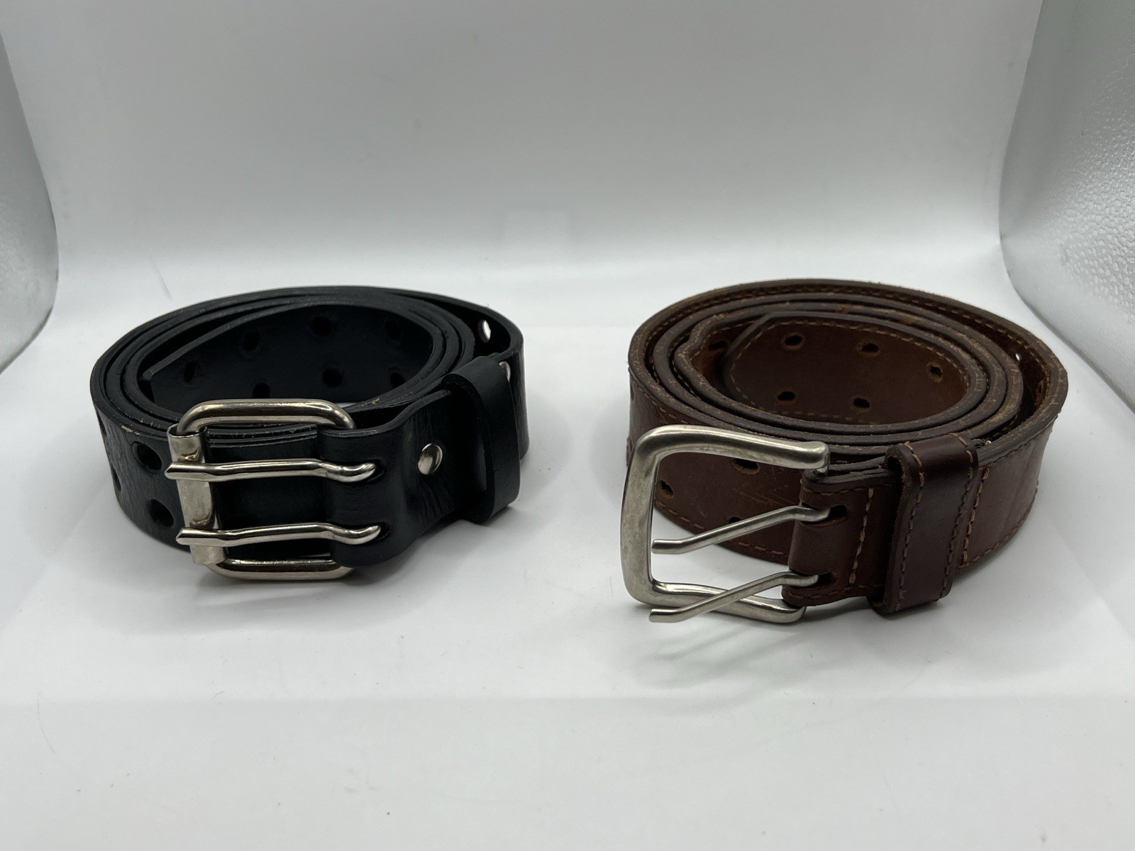 Assorted Bulk Lot 8 Various Style Belts Leather Carhartt